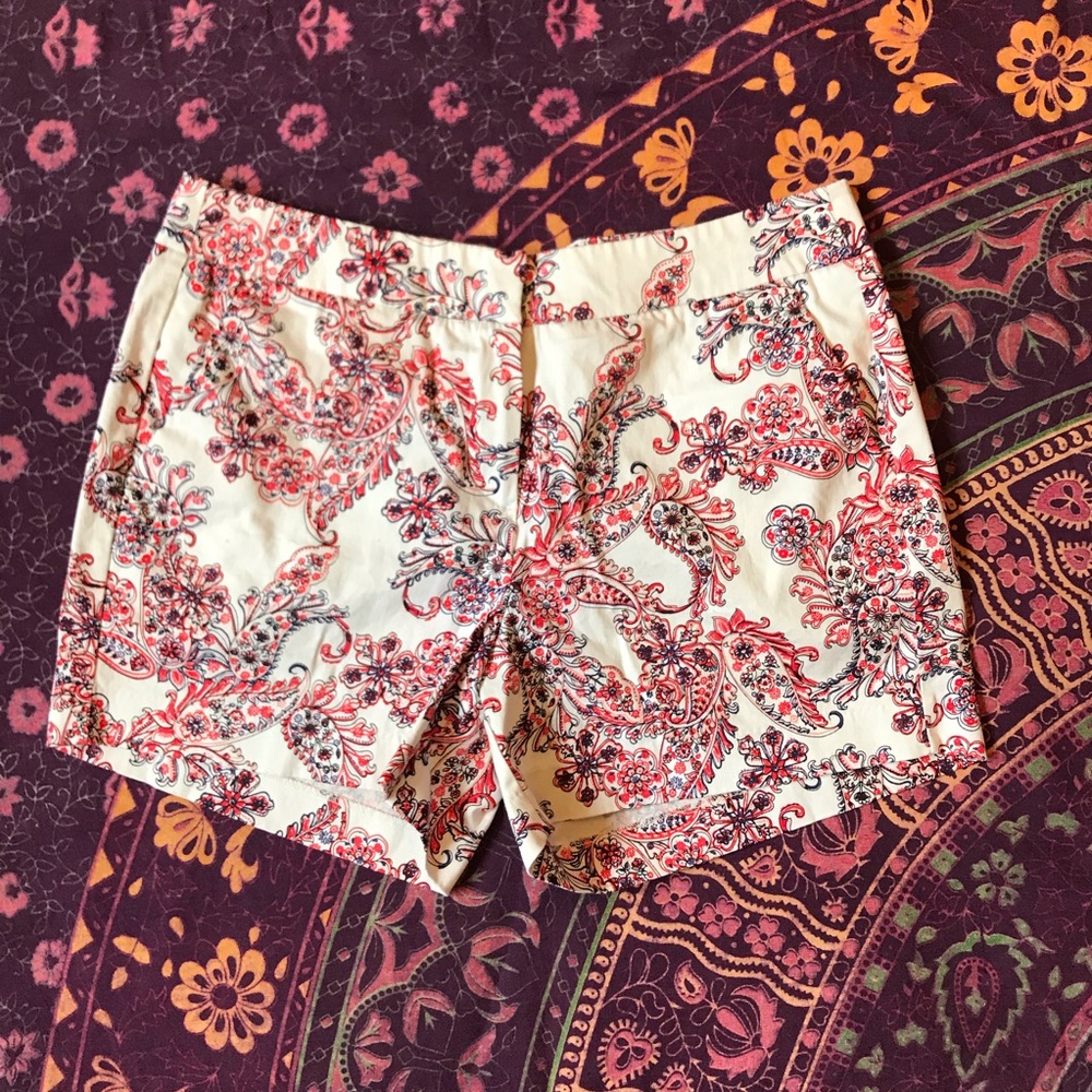 Kenzie Paisley Printed Shorts